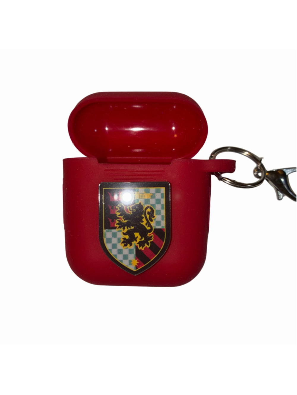Unisex Warner Bros Harry Potter Gryffindor AirPods Case Cover Red Silicone